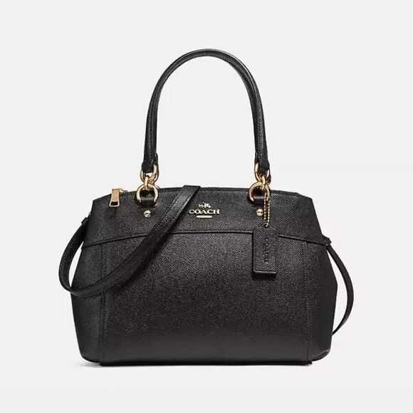 Coach Black Mini Brooke Carryall - Picture 1 of 10